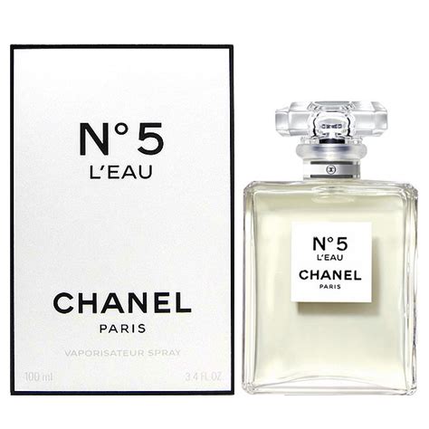 chanel no 5 leau 100ml edt|Chanel no 5 l'eau review.